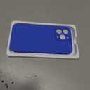 Miracase Designed for iPhone 14 Pro Max Phone Case with Screen Protector,[Upgraded Enhanced Camera Protection],Shockproof Liquid Silicone Case with Microfiber Lining,6.7 inch, Mediterranean Blue