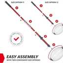 GARDEN WEASEL Large Nut Gatherer Roller – Nut Collector Tool for Walnuts, Tennis Balls and More – Yard Picker Upper with Durable Cage and Ergonomic Handle - Newest Model