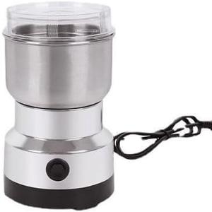 spice Grinder Electric, Electric Coffee and Spice Grinder, Multi-Function Pulverizer, Stainless Steel, 10.5 x 10.5 x 17.5 cm