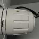 Gliztech Socket Fan Light with Remote, Dimmable LED Ceiling Fans with Lights, Screw in Socekt Fans and 1 Socket Extender, 3 Colors 3000K-6500K, Replacement Light Bulb Fan for Kitchen Garage Bedroom, White, 18 kWh/1000h