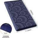 Mattitude Kitchen Mat, 17.3x28in Heavy Duty Ergonomic Comfort Foam Standing Desk Mat, Waterproof Non-Slip Standing Mats and Rugs for Kitchen, Office, Laundry, Blue