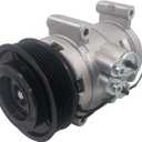 Dearl A/C AC air Condition Compressor with Clutch L4 2.7L V6 4.0L Compatible with Toyota 05-15 Tacoma 05 06 07 08 09 10 11 12 13 14 15 (2005 2006 2007 2008 2009 2010 2011 2012 2013 2014 2015)