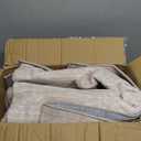 Valenrug Washable Rugs 5x7 - Stain Resistant 5x7 Area Rugs for Living Room, Non Slip Backing Gradient Printed Rugs for Bedroom, Foldable Machine Washable Area Rug (5'x7', Beige)