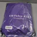 Kooshy Kids Self-Inflating Kooshion  Worlds First Rechargeable Travel Cushion for Kids  Compact, Lightweight, Adjustable Comfort for Airplanes, Cars & Trains