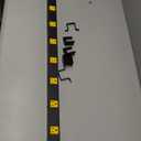 10 Outlet Long Power Strip, Wide Spaced Outlet Power Bar, Heavy Duty Metal Power Strip with 4FT Cord for Work Bench, Garage, Shop, Overload Protection Switch, ETL Listed (15A/1875W), Black