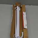 Hanging Closet Rod Adjustable Width Height Closet Rod For Hanging Clothes White 2 Pack Closet Extender Hanging Rod Clothes Space-Saving Hanging Bar Organizer, White