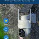 Armorcope Solar Security Cameras Wireless Outdoor,360 View Battery Powered with Spotlight Color Night Vision,2K WiFi Home Security,PIR Sensor,Wireless Easy Install, 2.4 GHz Wi-Fi