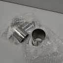 Exhaust Flange Bolts Quick Fix Repair Pipe Kit w/Gasket & Hardware, 1.75'' Inch OD 2 Bolts T304 Stainless Steel Universal Flange Replacement Kit