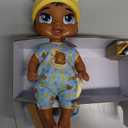 Baby Alive Lil Dreamer Snoozer Bear Sleepy Boy Baby Doll Set, Black Hair, Fun Sleepover Theme, Preschool Toys for Kids 3 Years & Up