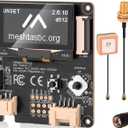 Wio Tracker L1 Development Board Wio SX1262 nRF52840 Module for Ar duino Meshtastic LoRa, Blue tooth 5.0 GPS GNSS, 1.3" OLED, Support Battery Type-C and Solar Charge, Power Efficiency & Rich Interface