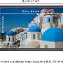 16x29 inch Picture Frame Solid Wood Black,Suitable for Panoramic Photo Frame/Posters/Painting/Group Photo/Puzzle (A23B1629) ﻿