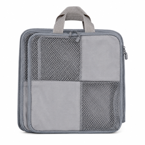 Grey Briefcase Bag