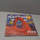 2026 Wall Calendar, 12" x 12" National Parks Calendar  Large Monthly Layout, Thick Premium Paper, 12" x 24" Open, Includes Monthly Planner Features