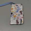 ULAK Compatible with iPhone 14 Pro Wallet Case with Card Holder, Flip PU Leather Floral Phone Protective Cover for Women, Kickstand Wristlet Shockproof Flower Pattern Design 6.1" Phone Case for Girl