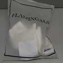 Flamingals Solid Seam Front Patch Pocket Mid Rise Straight Leg Pants Women XL