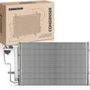 A-Premium Air Conditioning A/C Condenser Compatible with 2010 2011 2012 2013 Mazda 3 2.0L 2.5L, Fit Sedan Only