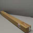 LazBlinds No Tools No Drill Cordless Roman Shades for Windows, Blackout Thermal Insulated UV Blocking Window Blinds, Room Darkening Fabric Blinds for Indoor Windows, 35'' W x 64'' H, Off White