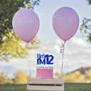 Glitter Bro I'm 12 Cake Topper, Official 12 Pre-Teen Happy 12th Birthday Cake Topper, Boys Funny 12th Birthday Party Decorations Blue