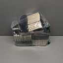 100 Pack 2 inch Foam Brush Bulk Foam Paint Brushes Foam Sponge Brush with Wood Handle Sponge Paint Brush Foam Brushes for Painting, Acrylics, Stains, Varnishes, Crafts