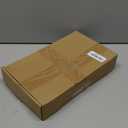 4 Pack - 4 inch White Hidden L Shelf Bracket (1/5 Inch Thicked) Iron Floating Shelf Brackets Rustic Industrial Metal Brackets for Shelf Support