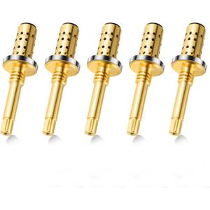 5 Pcs TA-10 Flow Control Spindle Assembly, Compatible with Symmons Temptrol Shower Valve, for Tub/Shower Valve Leak, Brass