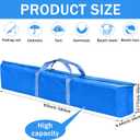 Commercial Grade Heavy Duty Beach Umbrella Carry Bag for Storage of Beach and Patio Umbrellas 63X9.4X13.7 Portable Outdoor Umbrella Carrying Bag with Durable Zippers Waterproof