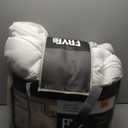 Mattress Topper King Size, Cooling Thick Breathable Viscose Made from Bamboo Mattress pad, Soft Quilted Fitted Mattress Cover with Down Alternative Fill (8-21Deep Pocket) (White)