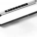 75Kpa Vacuum Sealer, 6-in-1 Food Sealer for Freshness Storage, with Digital Timer, Moist/ Dry Modes, Built-in Cutter & 10 Vacuum Bags (Silver)