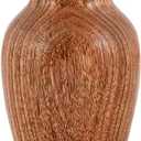 NIRMAN Acacia Wood Urns for Human Ashes - Beautiful Wood Urns for Adults (2.75" x 2.75" x 5")
