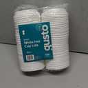 White Hot Cup Lids 100 cups