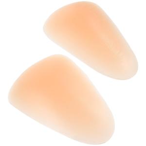 Baluue 1 Pair Thick Silicone Knee Pads for Women Ice Skating Snowboard Pads Strong Adhesive