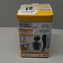 450W Mini Space Heater With Temperature Detection, Remote Wall Outlet Electric Space Heater as Seen on TV with Adjustable Thermostat and Timer and Led Display, Compact for Office Room RV (Smart-White)