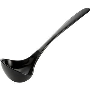 Gourmac Black Melamine Mini Soup Ladle 7.5" (3565BK)