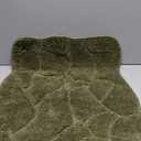 BSICPRO Large Bathroom Rugs, 24X36 Inches Bath Mats for Bath Non Slip, Soft Absorbent Microfiber Bath Rugs, Quick Dry Bathroom for Shower Floor, Machine Washable (Olive Green)