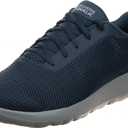 Skechers Men's Go Walk Max - Effort Walking Shoes (11, Navy/Gray)