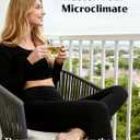 100% Merino Wool Base Layer Pants Women, Merino Wool Leggings, Thermal Wool Underwear Bottoms (Large, Black)