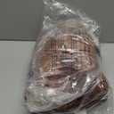 Tribal Women's Mock Neckline Sherpa and Nylon Combo Zip-Up Bungee Drawcord Vest, Brown, S