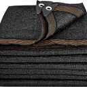 winemana 50% Black Shade Cloth, 20 x 30 FT Durable Mesh Tarp with Grommets, Garden Sunblock Shade Cloth Shading Antifreezing for Plants Cover, Greenhouse, Barns Kennel, Patio, Tomatoes