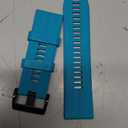NotoCity Compatible Fenix 5X Plus Bands Fenix 7X Sport Silicone Replacement Watch Strap for Garmin Fenix 5X/Fenix 5X Plus/Fenix 6X/Fenix 6X Pro/Fenix 3/HR/Descent MK1/D2 Delta PX/D2 Charlie(Rock Blue)