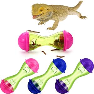 Kathfly 3 Pcs Bearded Dragon Toys for Tank Bearded Dragon Accessories Tank Accessories Reptile Enrichment Toys Habitat Interactive Plaything for Lizard