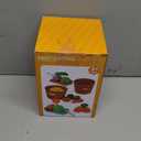 Toddler Toys Play Food Set, Learning Toy Cutting Food with Color Sorting Basket, Pretend Play Kitchen for Toddler 1-3 Preschool Learning Activities Montessori Toys for 1 2 3 Year Old Toddlers Kids