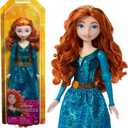 Mattel Disney Princess Merida Doll in Sparkling Fashion with Removable Skirt, Tiara and Shoes, Posable & Collectible, Inspired by Brave Movie
