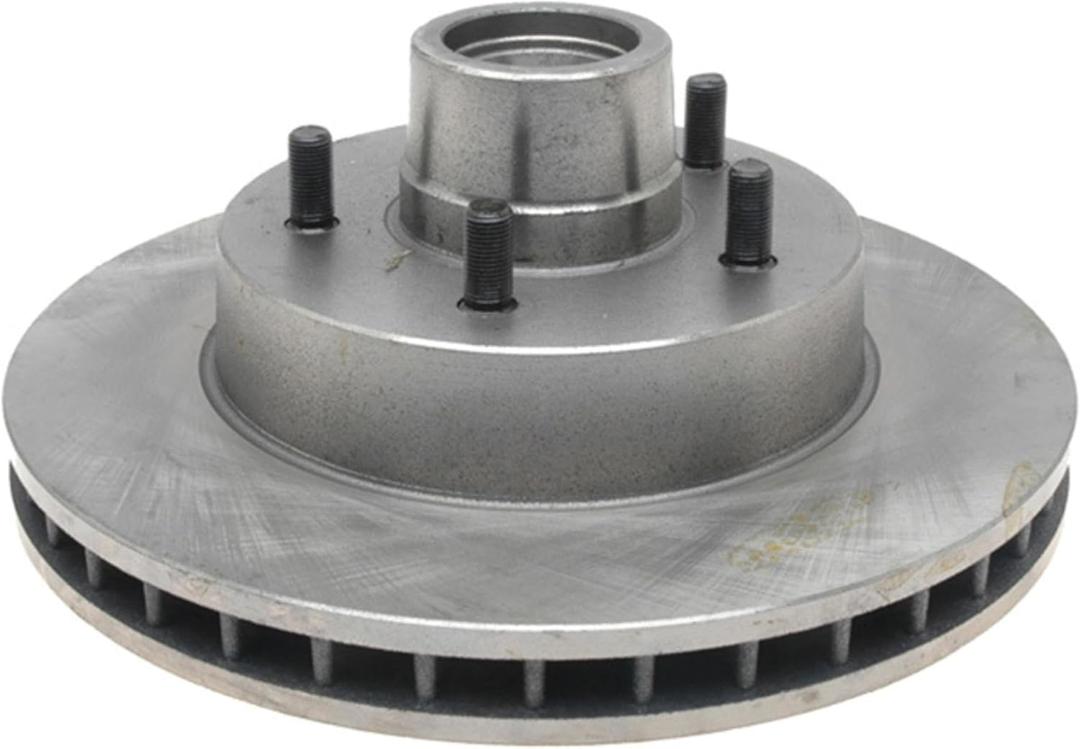 ACDelco Silver 18A2A (19264667) Non-Coated Front Disc Brake Rotor and Hub Assembly