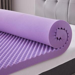 1.5 Inch Egg Crate Memory Foam Mattress Topper Queen Size, Soft Mattress Pad for Back Pain Relief, Bed Topper, CertiPUR-US Certified 79"x59" Queen 