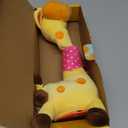 Dancing Talking Giraffe Toy, Stuffed Animal Baby Toy Repeating What You Say, Glowing Musical Electronic Giraffe Gifts for Toddlers 1-3 Years Old (Giraffe)