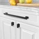 Asidrama 10 Pack 9 Inch(228mm) Matte Black Kitchen Cabinet Handles, Cabinet Pulls Kitchen Cabinet Hardware for Cupboard Drawer Pulls