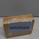 AUURIO Upgraded Thermostat Lock Box with Key, Large Space Thermostat Cover Seamless Anastomosis, Clear Decorative AC Lock Box Cover on Wall Fits Thermostats 4.8" H x 6" W or Smaller