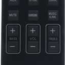 Replacement Soundbar Remote Control CSS2123 fit for Philips Sound Bar System CSS2133B/F7 CSS2133 CSS2123B F7 CSS2123B CSS2123F7