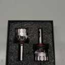 SEALIGHT H4/9003/HB2 Bulbs, 36000LM Super Bright 9003 Driving Lights, 6000K Daylight White with Cooling Fan, HB2/H4 Car Fog Bulb 5 Min Plug-N-Play, Pack of 2