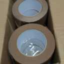 Lichamp Kraft Packing Tape, Brown Kraft Gummed Tape for Packing Boxes, Shipping Cardboard and Carton Sealing, 6 Rolls x 2 inch x 55 Yard x 7 mil, B206BN